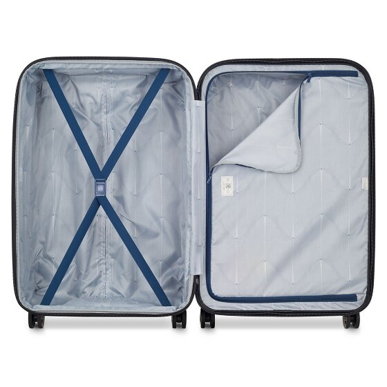 Delsey Paris Meteor 4 wielen Trolley L 78 cm met uitbreidingsplooi