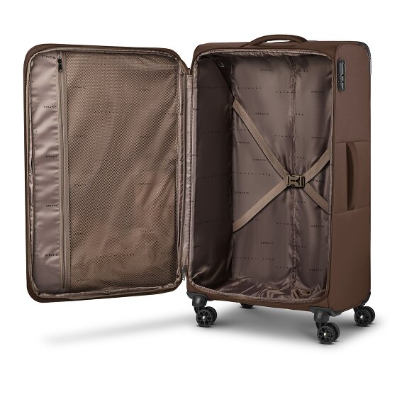 Stratic taska 4 wielen Trolley L 76 cm met uitbreidingsplooi