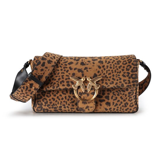 PINKO Slouchy Schoudertas Leer 27 cm