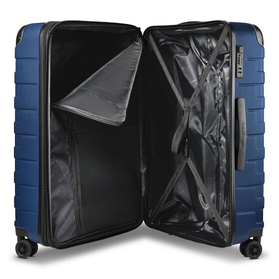 Tonino Lamborghini Milano 4 wielen Kofferset 3-delig met uitbreidingsplooi