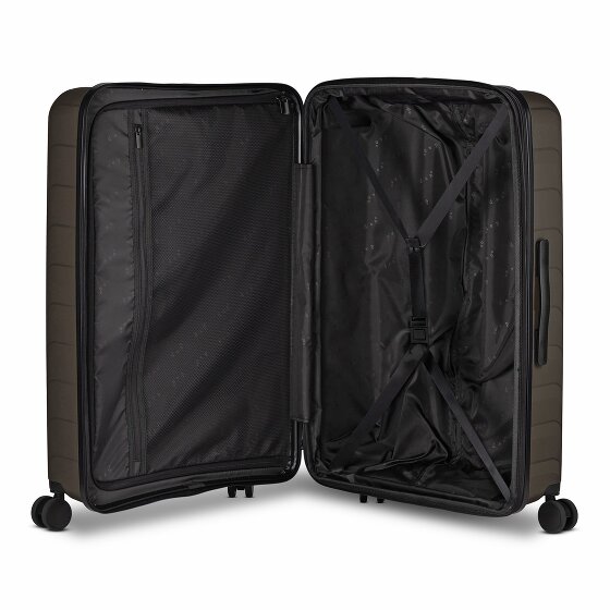 d&n Toronto 4 wielen Trolley L 75 cm met uitbreidingsplooi