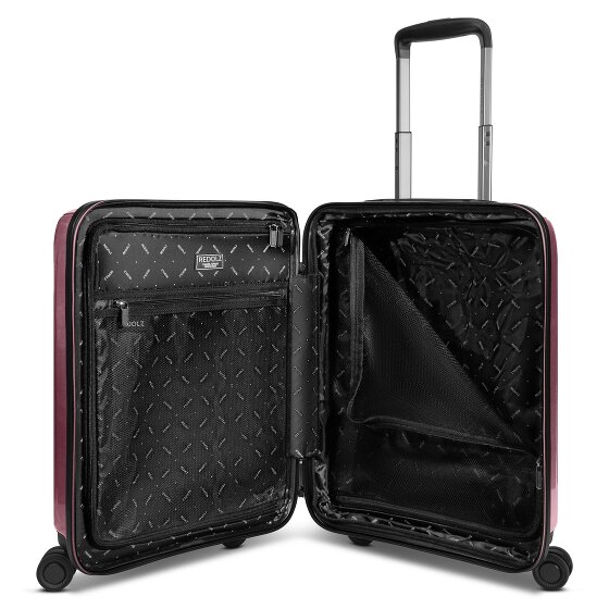 Redolz Essentials 14 4-wiel cabine trolley 55 cm slank