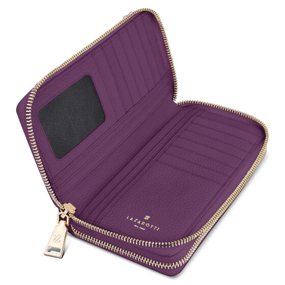 Lazarotti Bologna Leather Portemonnee RFID-bescherming Leer 20 cm