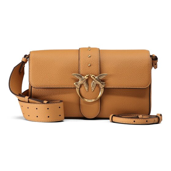 PINKO Love One Schoudertas Leer 27 cm
