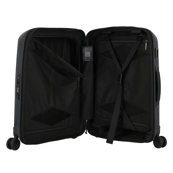 Samsonite Major-Lite 4 wielen Cabinewagen 55 cm met uitbreidingsplooi
