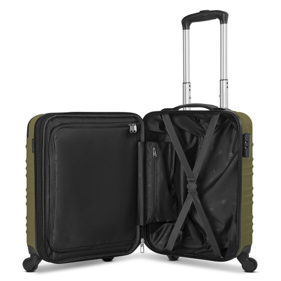 Wenger Amplar Evo 4 wielen Cabinewagen S 53 cm met uitbreidingsplooi