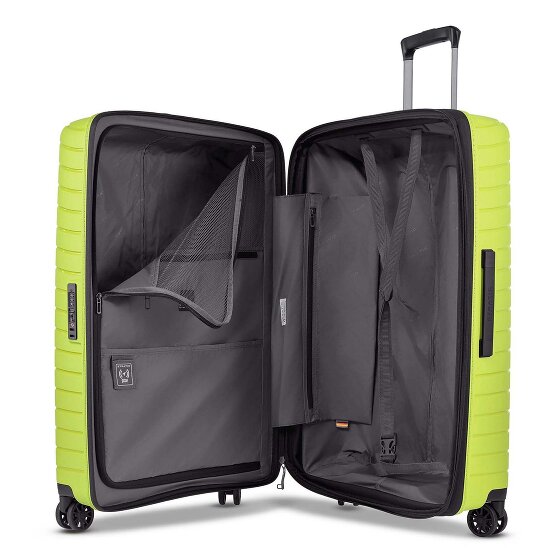 Stratic Novium 4 wielen Trolley L 77 cm met uitbreidingsplooi