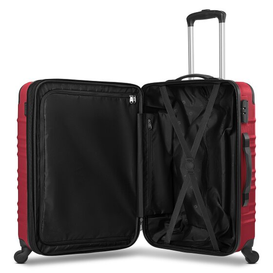 Wenger Amplar Evo 4 wielen Trolley M 65 cm met uitbreidingsplooi