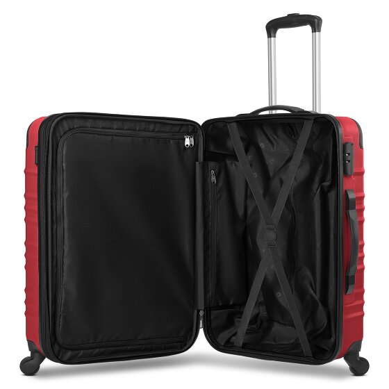 Wenger Amplar Evo 4 wielen Trolley M 65 cm met uitbreidingsplooi
