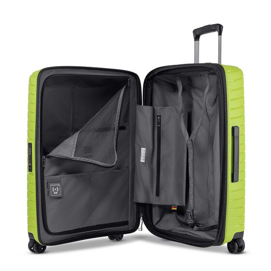Stratic Novium 4 wielen Trolley M 65 cm met uitbreidingsplooi