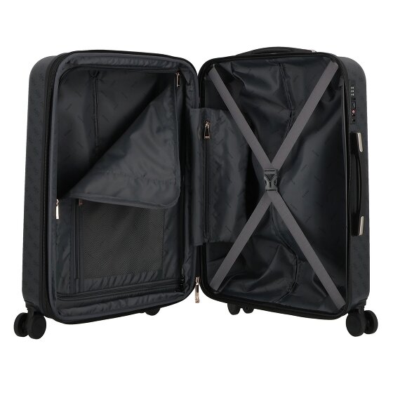 Guess Jesco 4 wielen Trolley 64 cm met uitbreidingsplooi