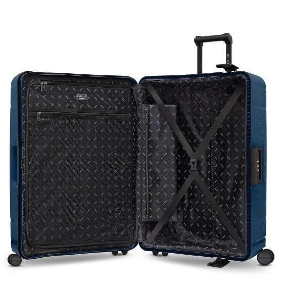Redolz Essentials 15 Kofferset van 4 koffers met 4 wielen, maten S en L, met driepuntssluiting