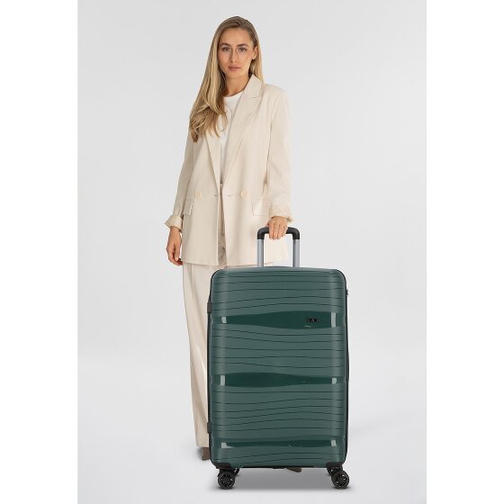 d&n Travel Line 4300 4 wielen Trolley L 78 cm