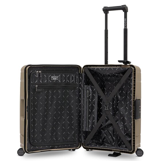 Redolz Essentials 15 Cabinewagen met 4 wielen, 55 cm, met driepuntssluiting