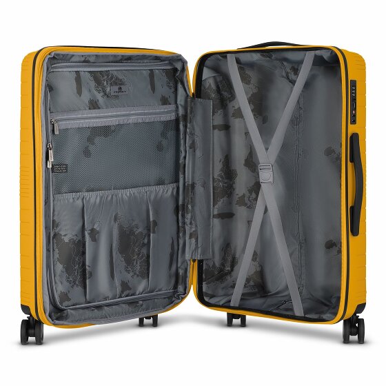 Franky Dallas 3.0 4-wiel trolley M 65 cm met rekbare vouw