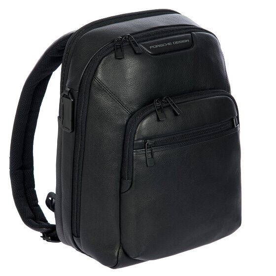Porsche Design Roadster Zakelijke rugzak Leer 37 cm Laptop compartiment