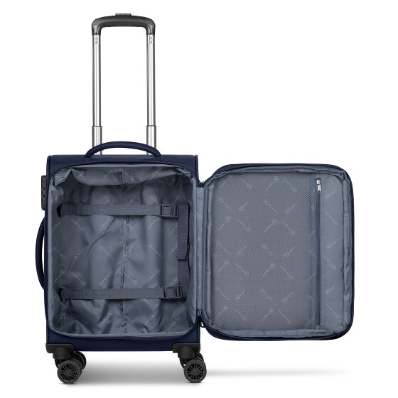 bugatti Valencia Soft 4 wielen Cabinewagen S 55 cm met uitbreidingsplooi