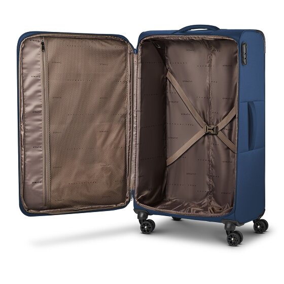 Stratic taska 4 wielen Trolley L 76 cm met uitbreidingsplooi
