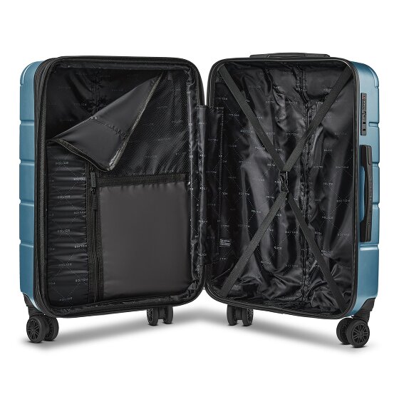 Police Dublin 4 wielen Trolley M 64 cm met uitbreidingsplooi