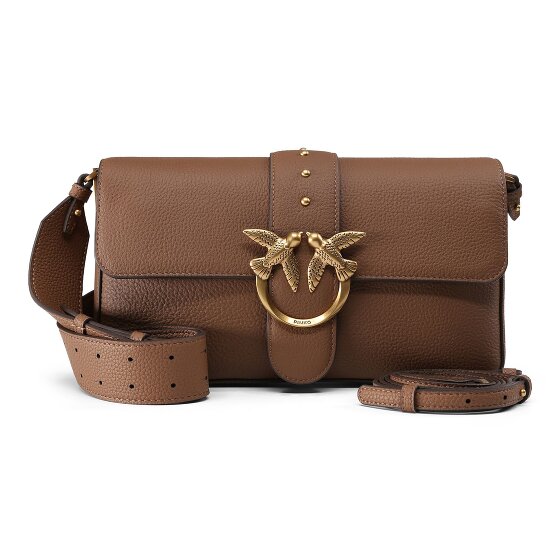 PINKO Love One Schoudertas Leer 27 cm