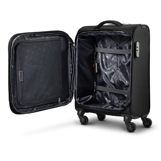 Wenger Beaumont 4 wielen Cabinewagen S 54 cm met uitbreidingsplooi