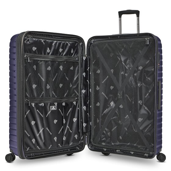 Pactastic Collection 04 THE LARGE + 4 wielen Trolley L 75 cm met uitbreidingsplooi