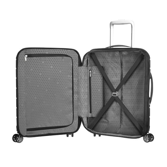 Samsonite Flux 4 wielen Cabinewagen 55 cm met uitbreidingsplooi