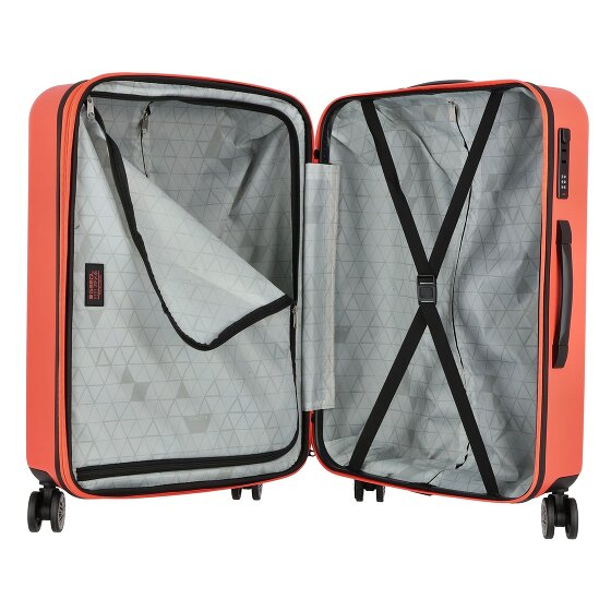 Gabol Future Plus 4 wielen Trolley 66 cm met uitbreidingsplooi