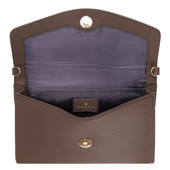 Lazarotti Bologna Leren clutch schoudertas leer 23 cm
