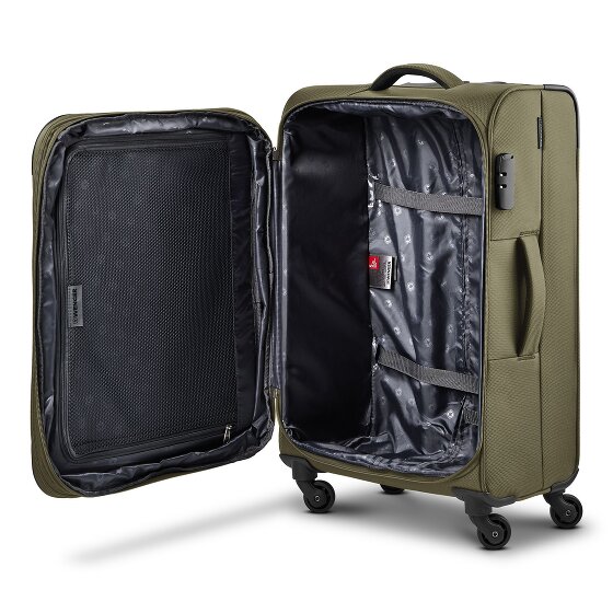 Wenger Beaumont 4 wielen Trolley M 67 cm met uitbreidingsplooi