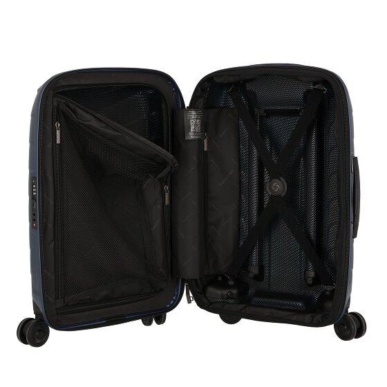 Samsonite Attrix 4 wielen Cabinewagen 55 cm met uitbreidingsplooi