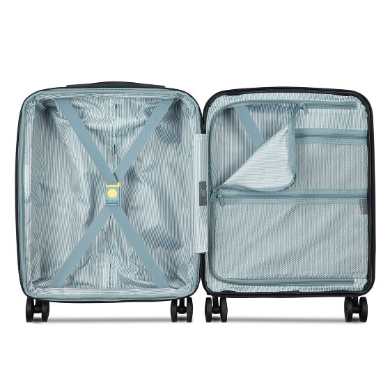 Delsey Paris Meteor 4 wielen Cabinewagen 55 cm met uitbreidingsplooi