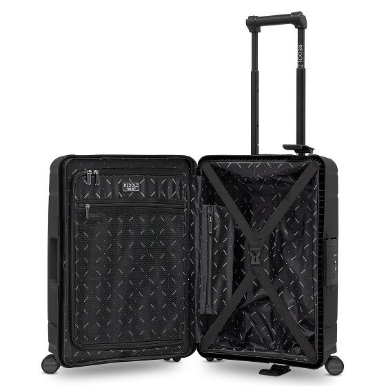 Redolz Essentials 15 Cabinewagen met 4 wielen, 55 cm, met driepuntssluiting