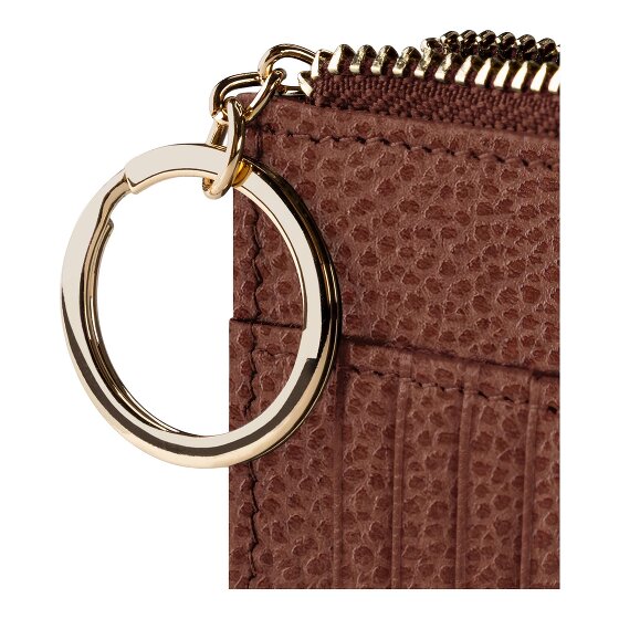 Lazarotti Bologna Leren sleutelhanger Kaarthouder leer 11,5 cm met air tag compartiment