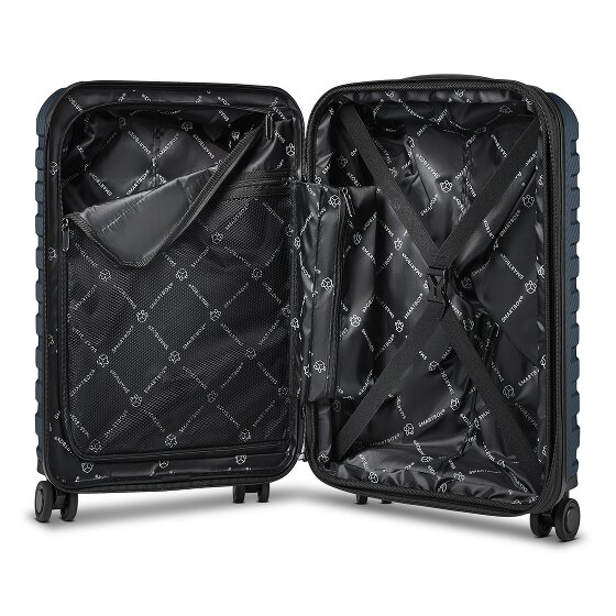 Smartbox Edition 01 4 wielen Cabinewagen 55 cm met uitbreidingsplooi