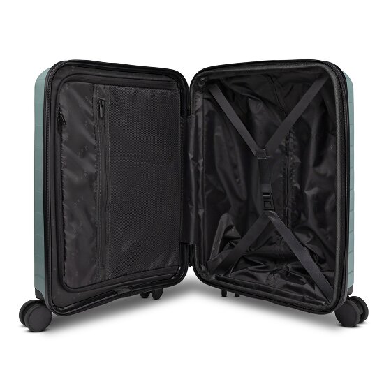 d&n Toronto 4 wielen Cabinewagen S 54 cm met uitbreidingsplooi