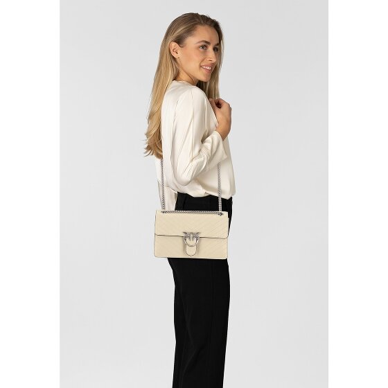 PINKO Love One Schoudertas Leer 26 cm