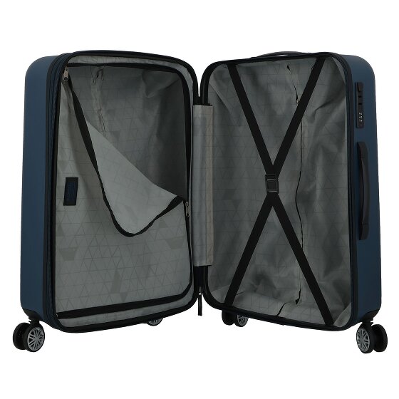 Gabol Future Plus 4 wielen Trolley 66 cm met uitbreidingsplooi
