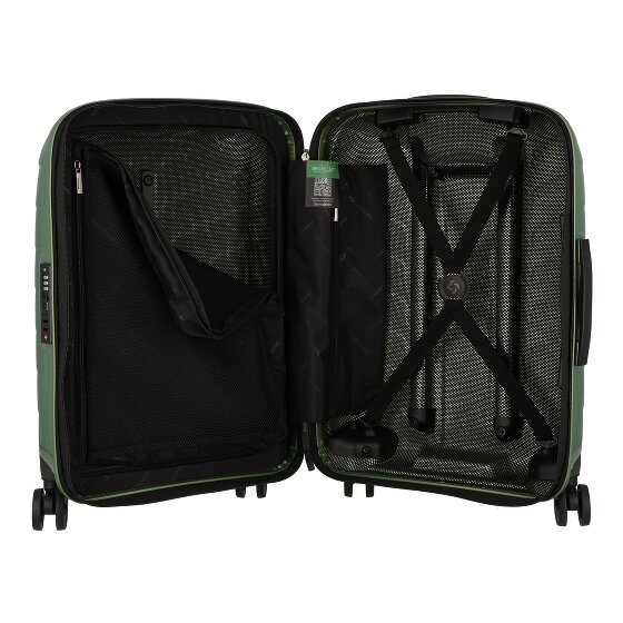 Samsonite Attrix 4 wielen Cabinewagen 55 cm met uitbreidingsplooi