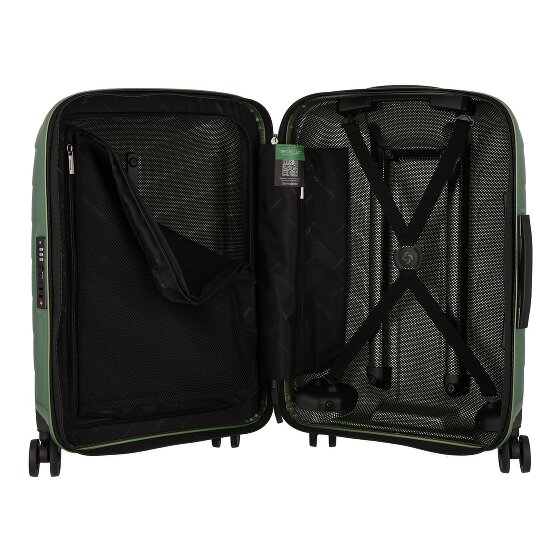 Samsonite Attrix 4 wielen Cabinewagen 55 cm met uitbreidingsplooi