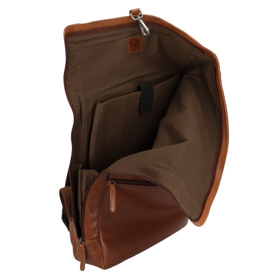 Greenburry Vintage Dagrugzak Leder 43 cm Laptopvak