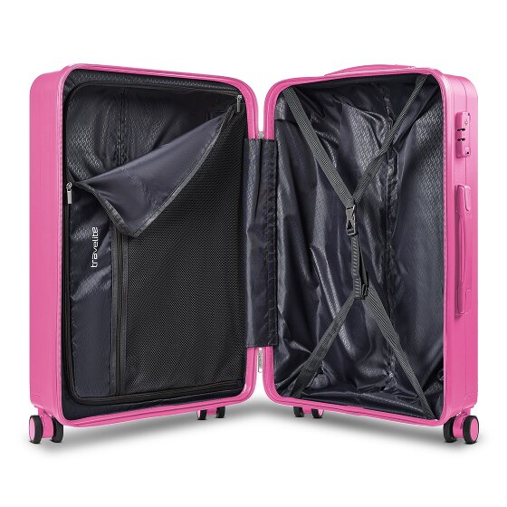 Travelite Pacific 4 wielen Kofferset 3-delig