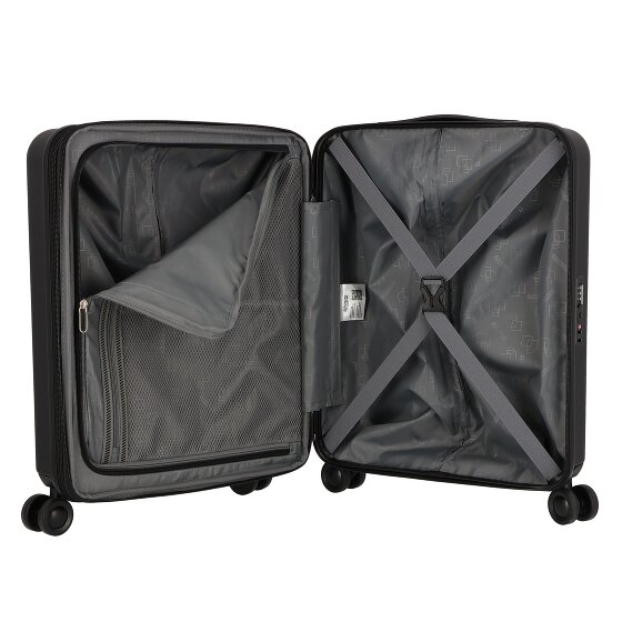 American Tourister Dynabelt 4 wielen Cabinewagen 55 cm met uitbreidingsplooi