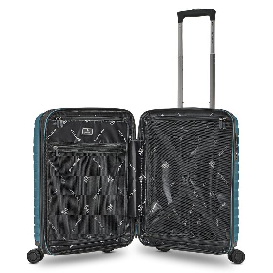 Pactastic Collection 04 THE CABIN + 4 wielen Cabinewagen S 55 cm met uitbreidingsplooi