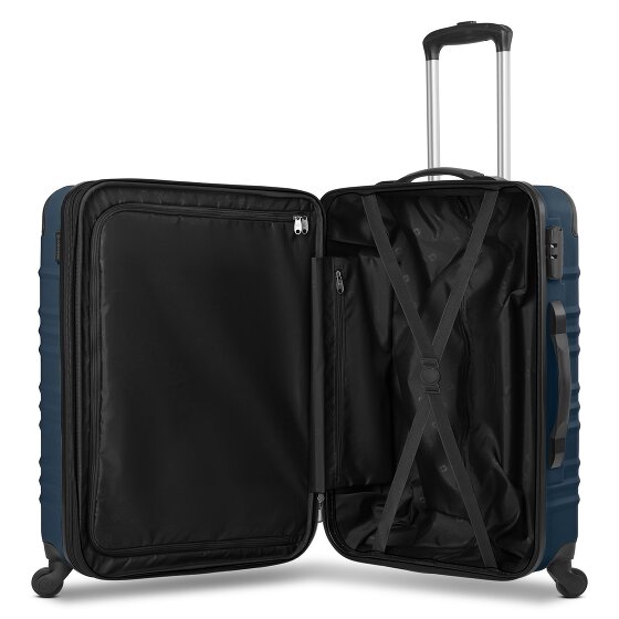 Wenger Amplar Evo 4 wielen Trolley M 65 cm met uitbreidingsplooi