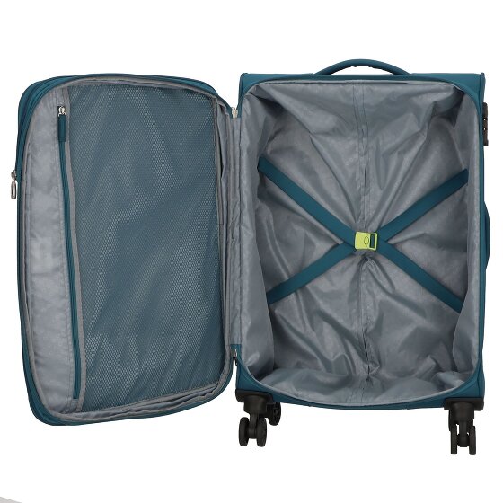 American Tourister Deep Dive 4 wielen Kofferset 3-delig met uitbreidingsplooi