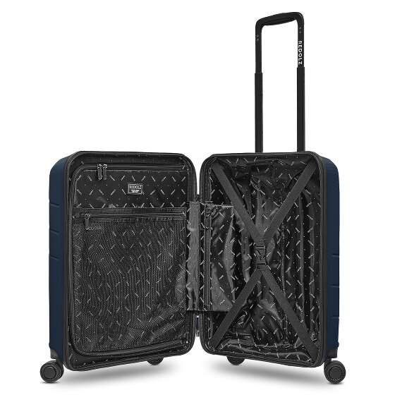Redolz Essentials 17 Cabinewagen met 4 wielen, 55 cm, laptopvak met zachte voering