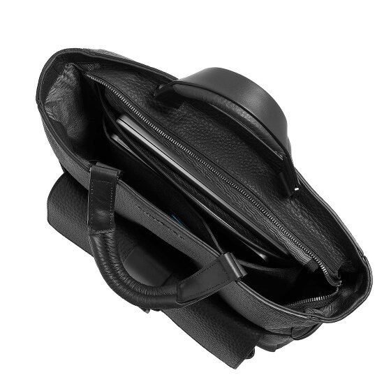Piquadro Materia Dagrugzak Leder 45 cm Laptopvak