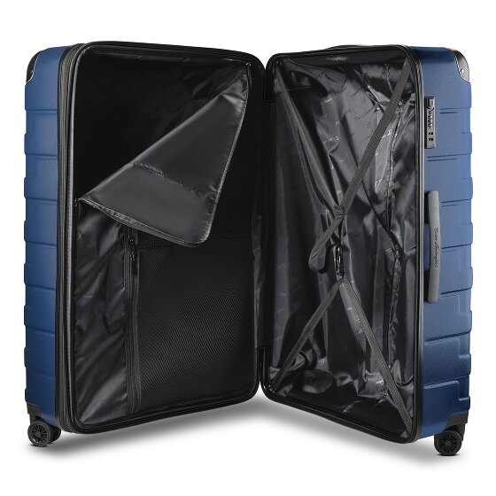 Tonino Lamborghini Milano 4-wiel Trolley XL 83 cm speciale maat met rekbare vouw