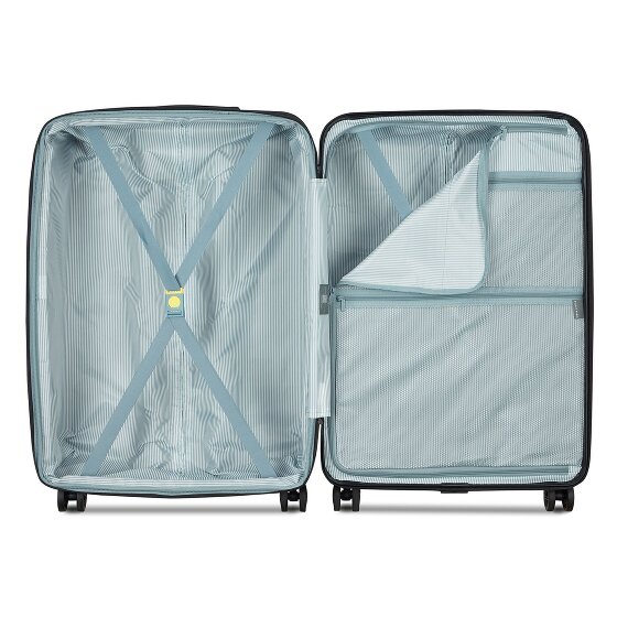 Delsey Paris Meteor 4 wielen Trolley L 78 cm met uitbreidingsplooi